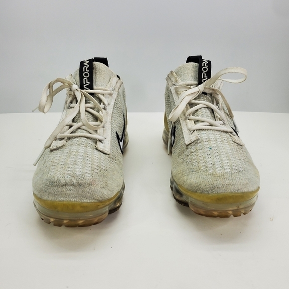 Nike Shoes Youth 7 Women 8.5 Air VaporMax 2021 Flyknit Monochrome - Picture 4 of 12